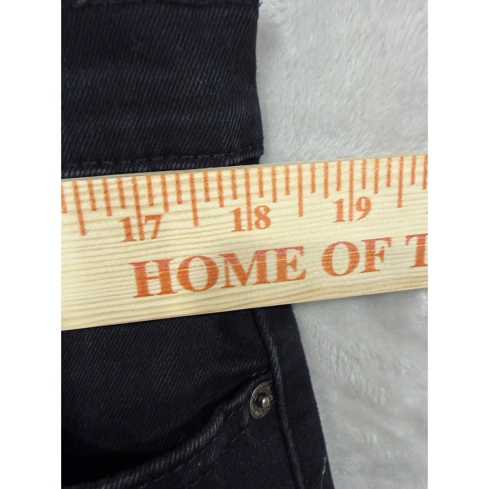 Levi's 510 Skinny Jeans Men's 36x30 Black Stretch Denim Slim Inseam 28" EUC - Picture 8 of 12